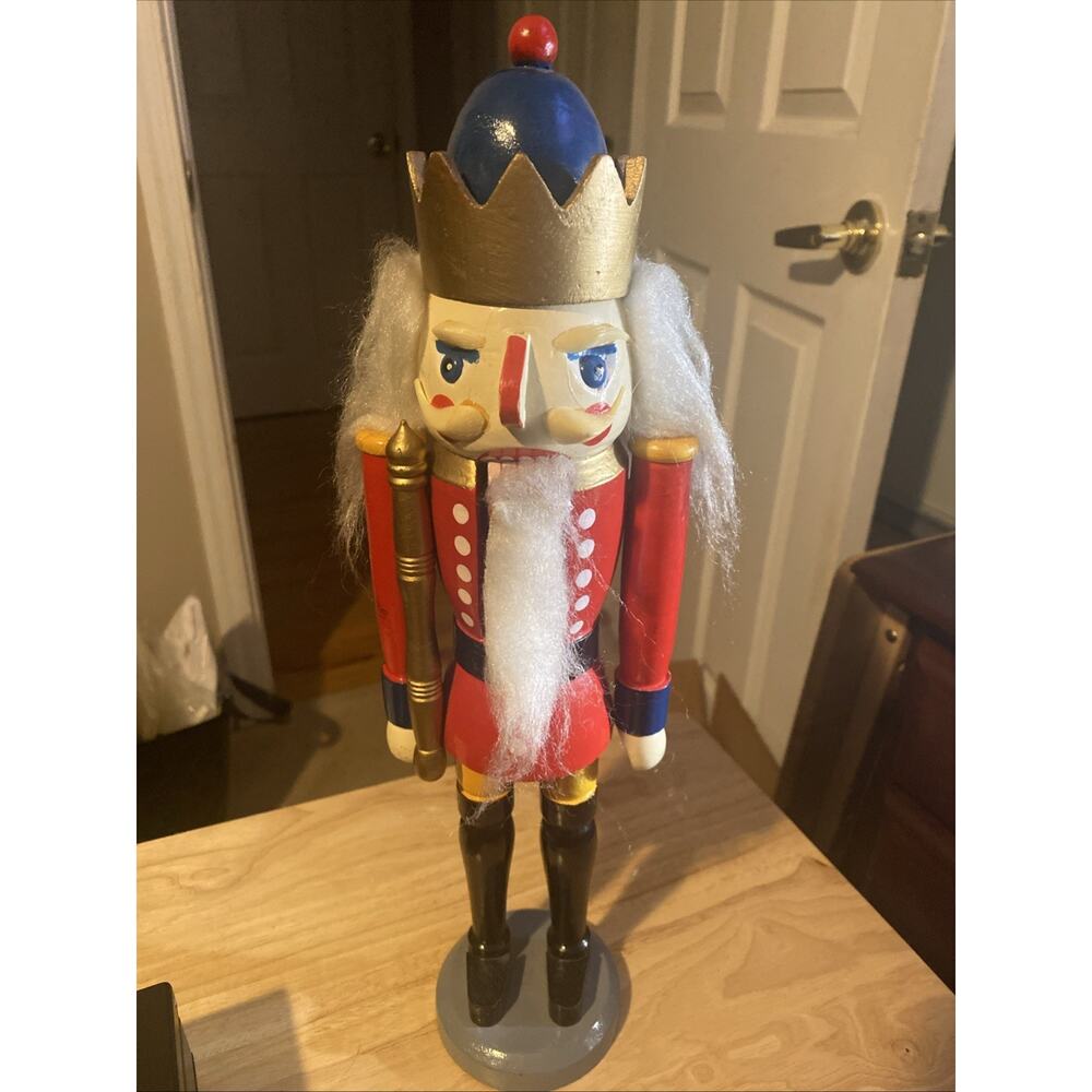 Erzgebirge Nutcracker 15” Tall Vintage 1996